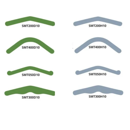 Pasek poddziąsłowy Slick Bands Right Curve Dead Soft 50 sztuk  Garrison