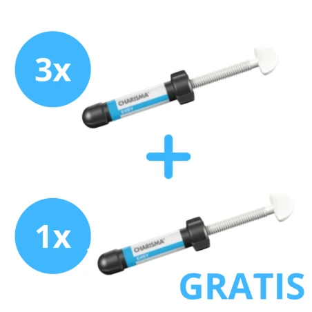 3 x Charisma E4SY 4g + Gratis 1 x Charisma E4SY Medium 4g