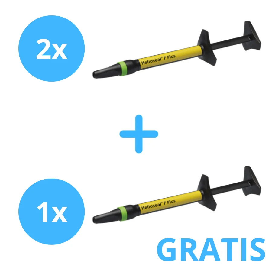 2 x Helioseal F Plus ( 1x1,25g ) + Gratis 1 x Helioseal F Plus ( 1x1,25g )