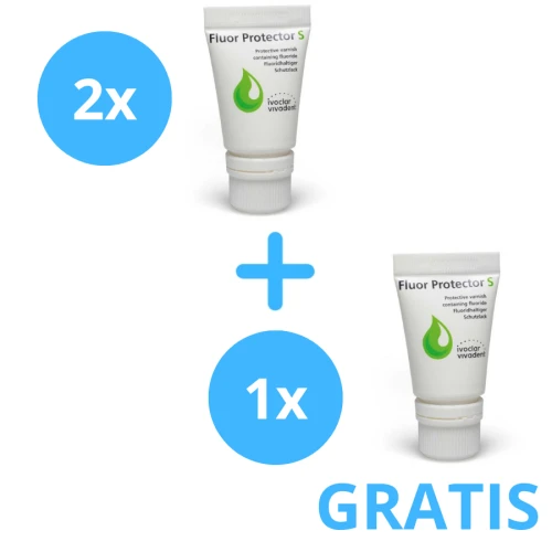 2 x Fluor Protector S ( 1x7g ) + Gratis 1 x 2 x Fluor Protector S ( 1x7g )