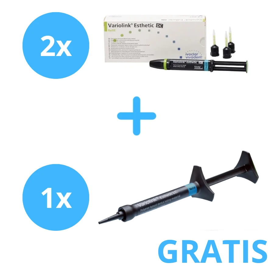 2 x Variolink Esthetic DC 5g + Gratis Variolink Eshtetic LC 2g