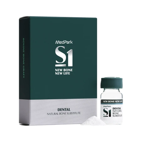 MedPark Ksenograft S1 (1,0-2,0 mm) 1g 3cm3 Biomateriał (wołowy) granulat/proszek