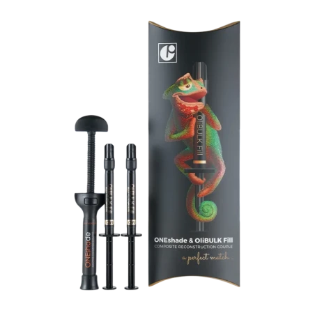Perfect Match – 1x ONEshade + 2x OliBulk Fill MD + pędzelki + nakładacz
