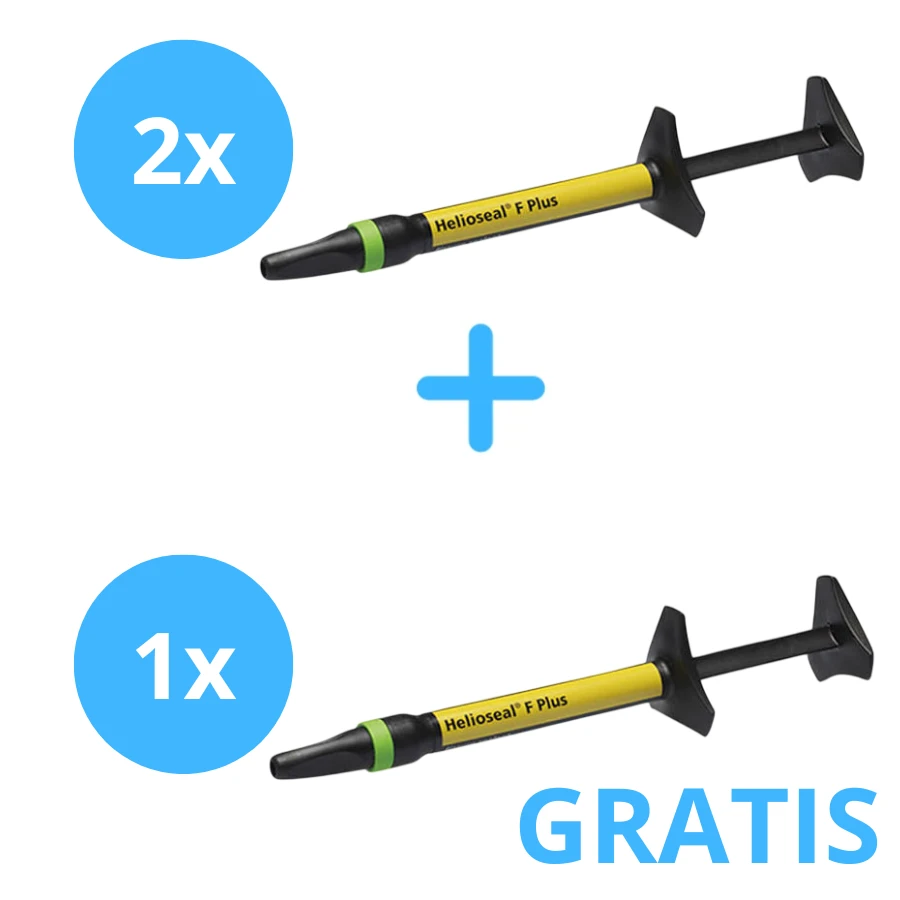 2 x Helioseal F Plus ( 1x1,25g) + 1 x Helioseal F Plus (1x1,25g)