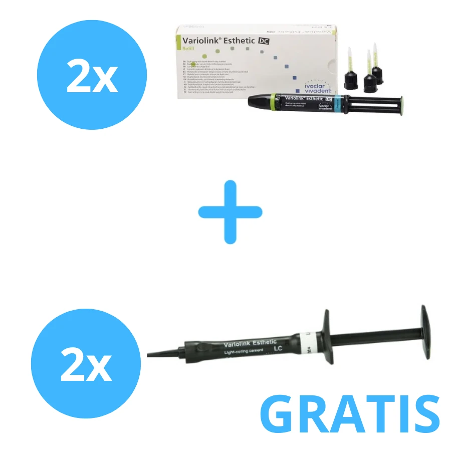 2 x Variolink Esthetic DC 5g + Gratis 2 x Variolink Esthetic LC 2g