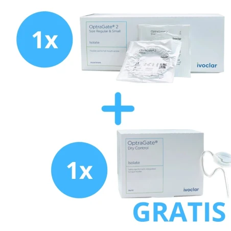 1 x Optragate 2 ( Small , Regular Ass ) + 1 x Optragate Dry Control 30 sztuk