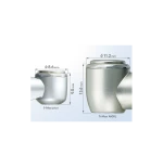 Turbina tytanowa Ti-Max X450L na szybkozłączke NSK Z podświetleniem