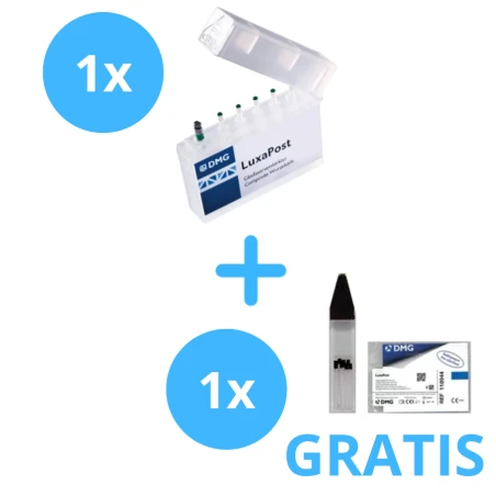 3 x Wkłady LuxaPost PS DMG + Gratis 1 x Wkłady LuxaPost PS DMG