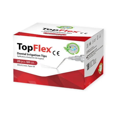 TopFlex Dental Irrigation Tips Cerkamed 20szt