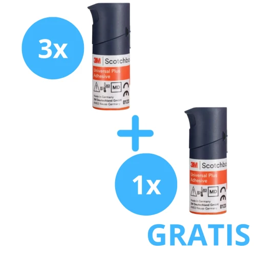 3 x Scotchbond Universal Plus + Gratis 1 x Scotchbond Universal Plus