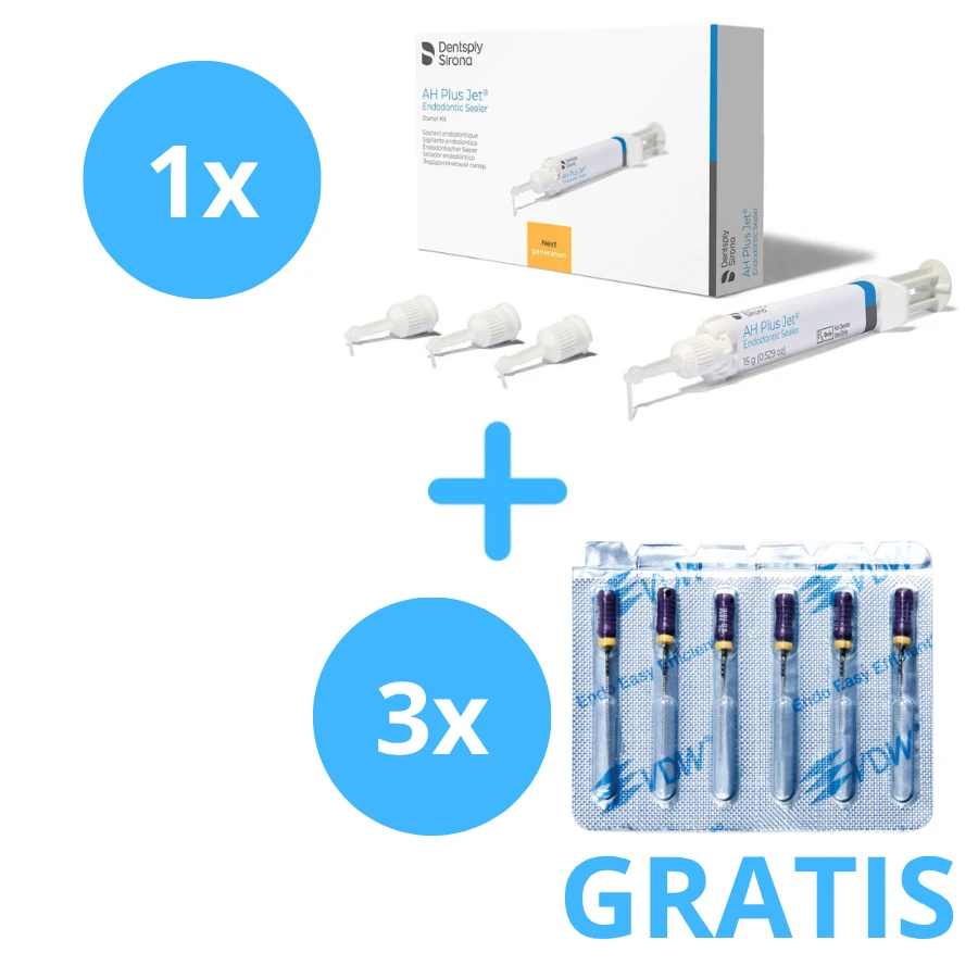 1 x AH Plus Jet Starter KIT + 3 x C-Pilot 10 ( Opakowanie 6 pilników )