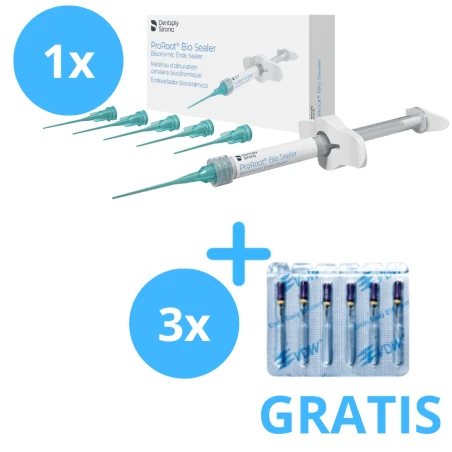 ProRoot Bio Sealer Kit + Gratis 3 x C-Pilot VDW 6szt