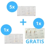 5 x Protaper Next ( 3 szt ) + Gratis 1 x Protaper Next X1 +  1 x Protaper Next X2