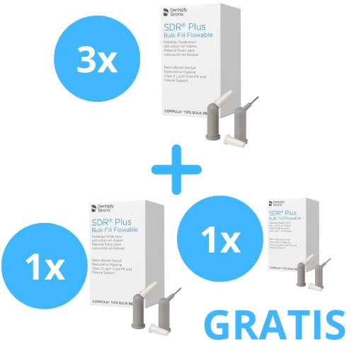 3 x SDR Plus Eco ( 50 kompiul ) + Gratis 1 x SDR Plus Universal ( 50 kompiul) + SDR Plus Universal ( 15 kompiul )