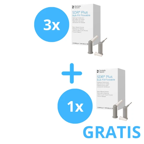 3 x SDR Plus ( 15 kompiul ) + Gratis  1 x SDR Plus Refill ( 15 kompiul ) A2