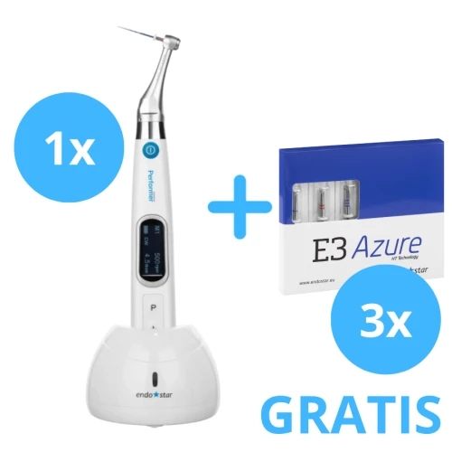1 x Kątnica Endostar Performer + 3 x Endostar Azure 3 sztukowe  ( Basic, Small, Big )