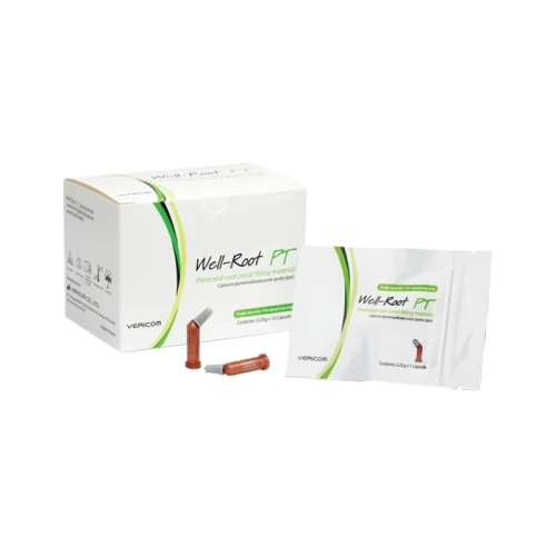 Well-Root PT (Putty Type) – 10 x 0,25g Bioaktywna Bioceramika – Gotowa gęsta pasta w kompiulach