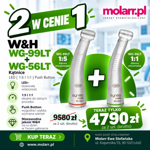 2 w cenie 1 ( Kątnica W&H 99LT + KĄTNICA W&H 56LT )