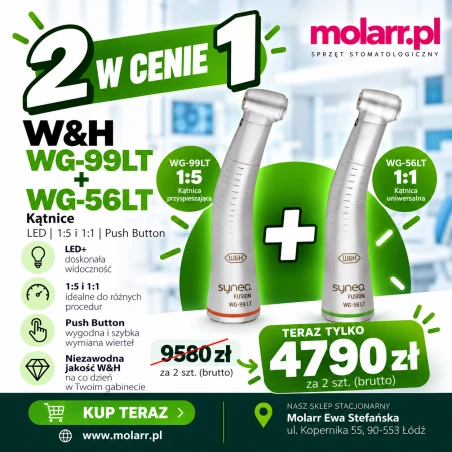 2 w cenie 1 ( Kątnica W&H 99LT + KĄTNICA W&H 56LT )