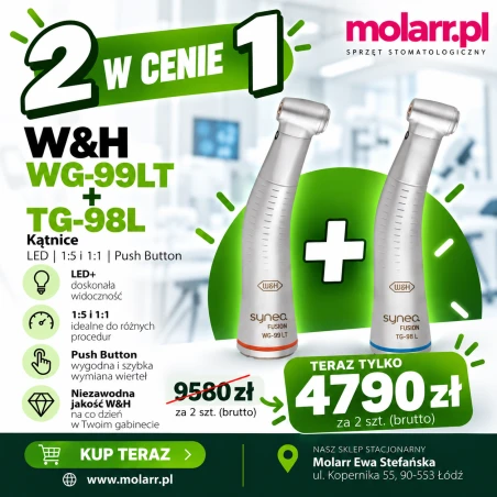 2 w cenie 1 ( Kątnica W&H 99LT + KĄTNICA W&H 98L )