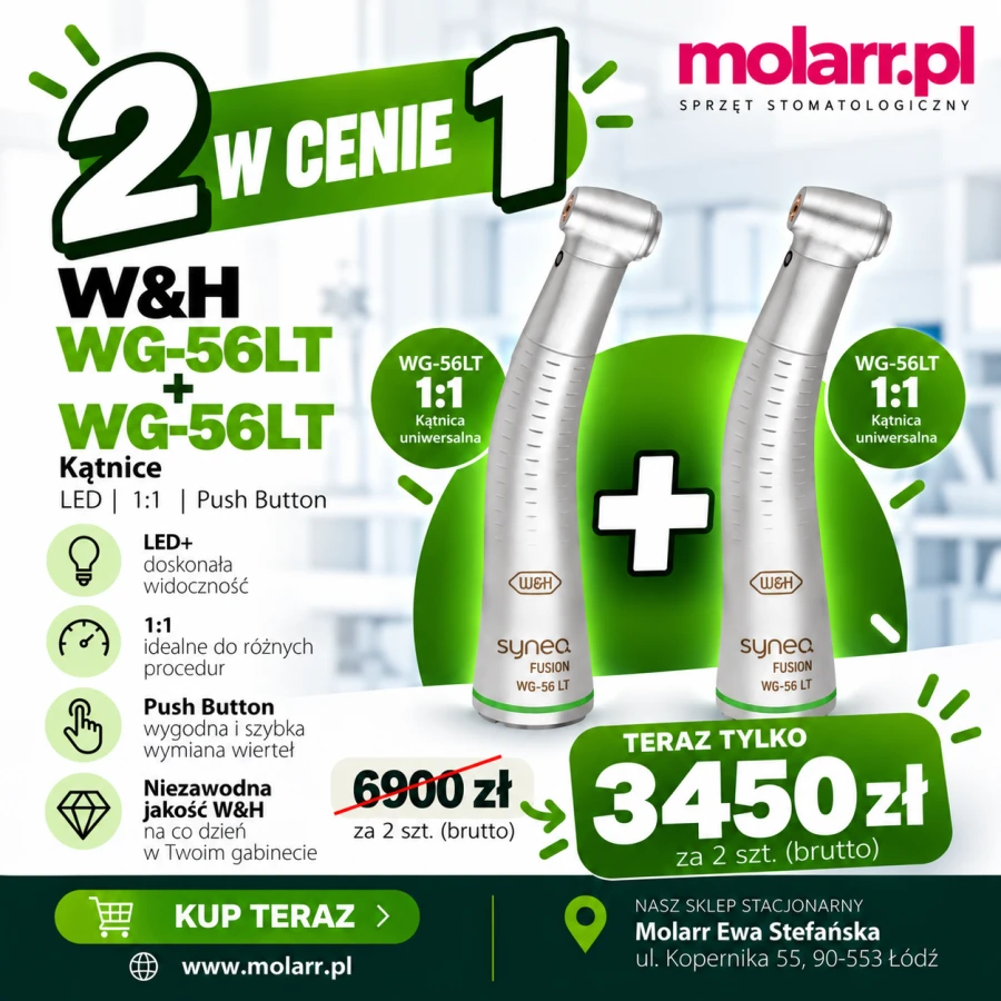 2 w cenie 1 ( Kątnica W&H WG-56LT + KĄTNICA W&H  WG-56LT )