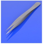 Pinceta do mikrochirurgii ostra 14,5 cm, gładki uchwyt CP-50