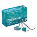 TopVision FS Rhodium - płaskie  lusterka stomatologiczne