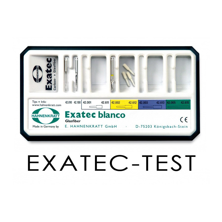 Wkłady z włókna Exatec BLANCO Set