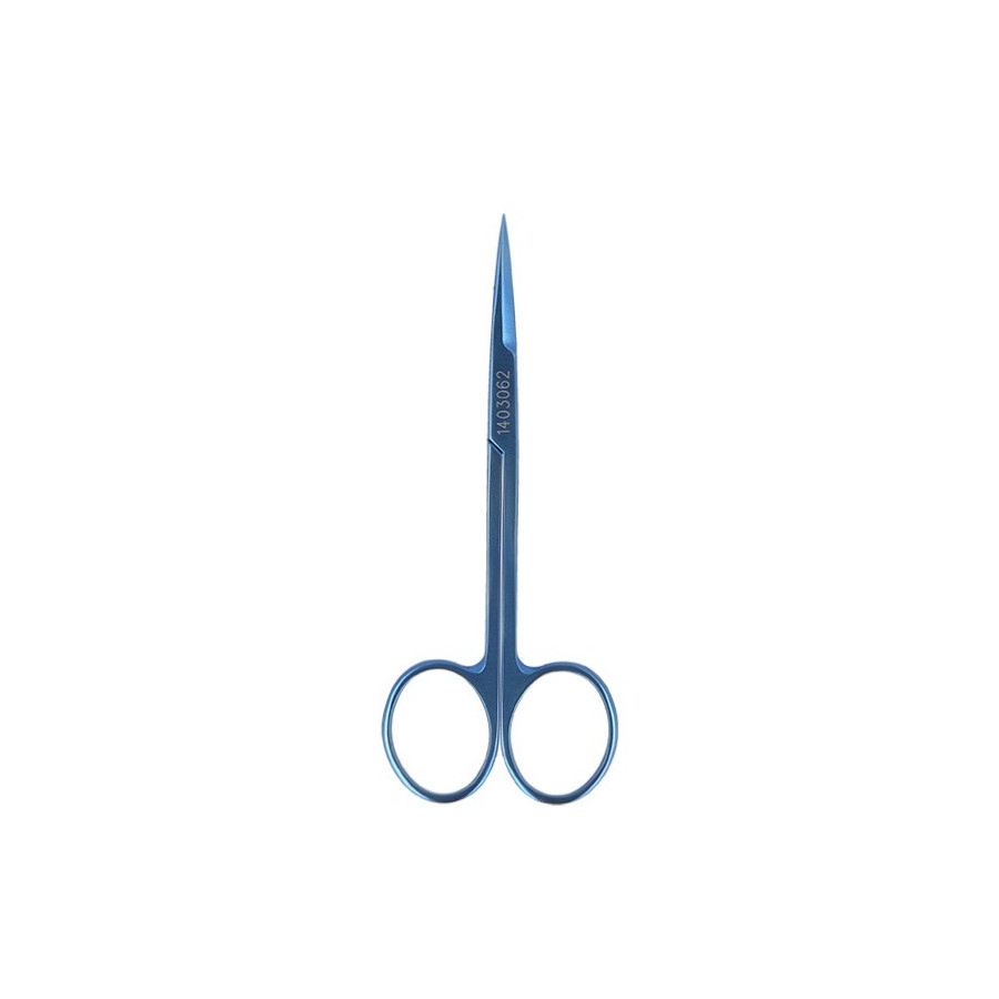Nożyczki implantologiczne tytanowe Azzurro-Line 110 mm proste