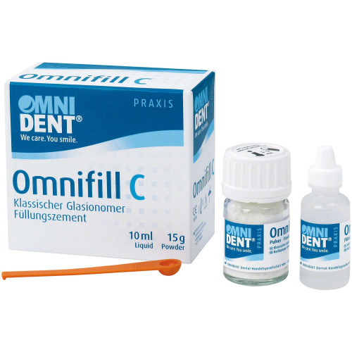 OmniFill C - Cement Glasjonomerowy Proszek + Płyn